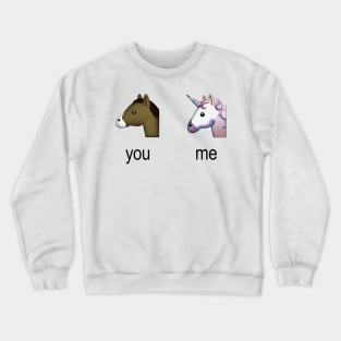 Me VS You Crewneck Sweatshirt